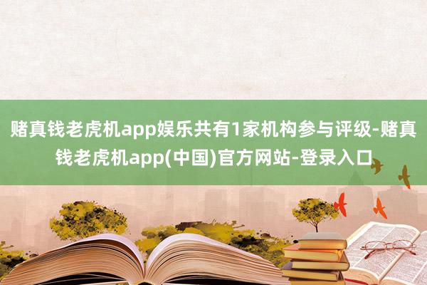 赌真钱老虎机app娱乐共有1家机构参与评级-赌真钱老虎机app(中国)官方网站-登录入口